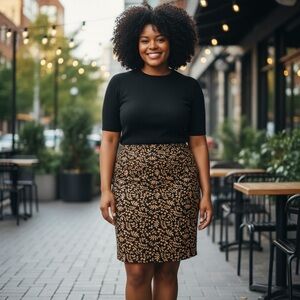 LuLaRoe Cassie Pull On Pencil Skirt - Size 2X